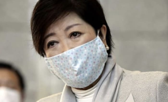 小池百合子都知事の布マスクの作り方 型紙や同じ生地も紹介